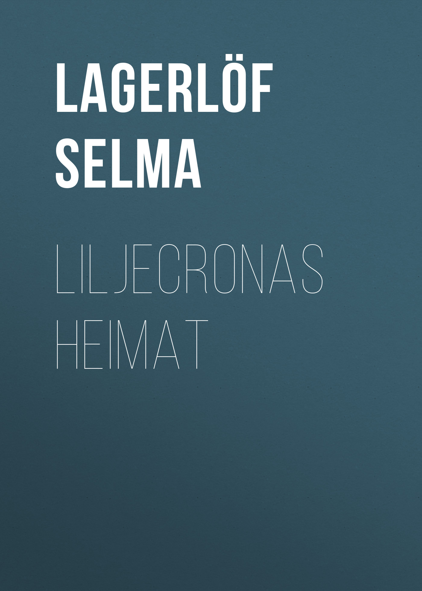 Книга Liljecronas Heimat из серии , созданная Selma Lagerlöf, может относится к жанру Зарубежная старинная литература, Зарубежная классика. Стоимость электронной книги Liljecronas Heimat с идентификатором 25230388 составляет 0 руб.
