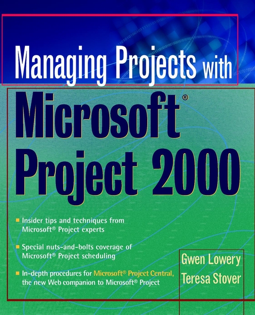 Книга  Managing Projects With Microsoft Project 2000. For Windows созданная Teresa  Stover, Gwen  Lowery может относится к жанру зарубежная компьютерная литература, программы. Стоимость электронной книги Managing Projects With Microsoft Project 2000. For Windows с идентификатором 28961389 составляет 2912.15 руб.