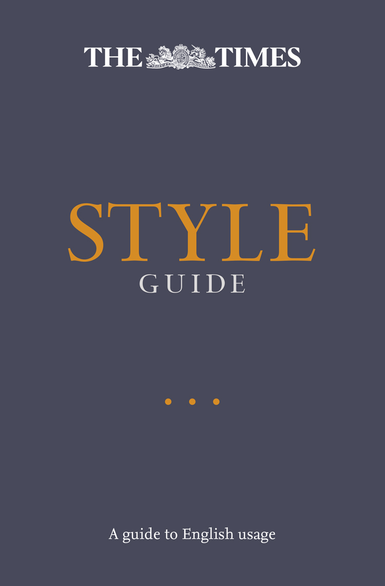 Книга The Times Style Guide: A guide to English usage из серии , созданная Ian Brunskill, может относится к жанру . Стоимость электронной книги The Times Style Guide: A guide to English usage с идентификатором 39801289 составляет 1083.96 руб.