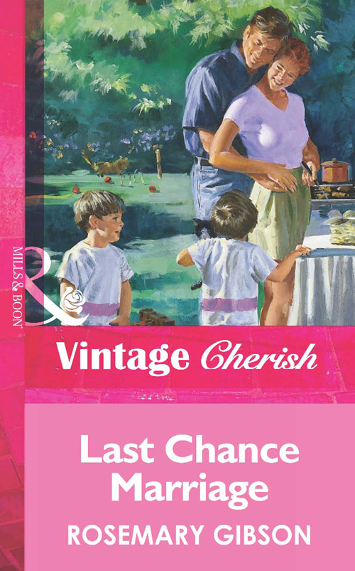 Last Chance Marriage