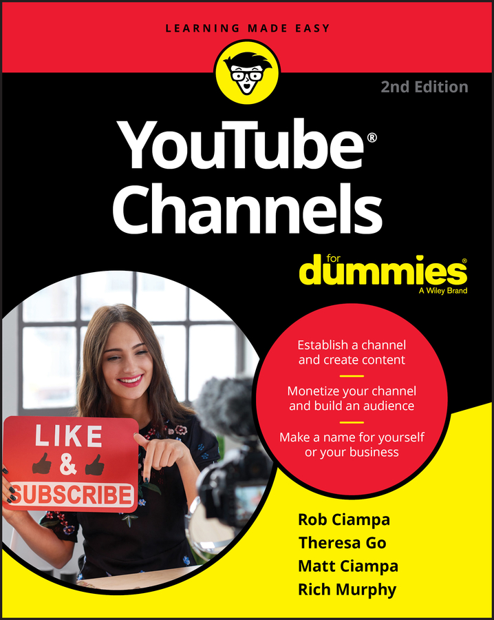 Книга  YouTube Channels For Dummies созданная Rich Murphy, Theresa Go, Matt Ciampa, Rob Ciampa, Wiley может относится к жанру программы. Стоимость электронной книги YouTube Channels For Dummies с идентификатором 62352685 составляет 1676.10 руб.