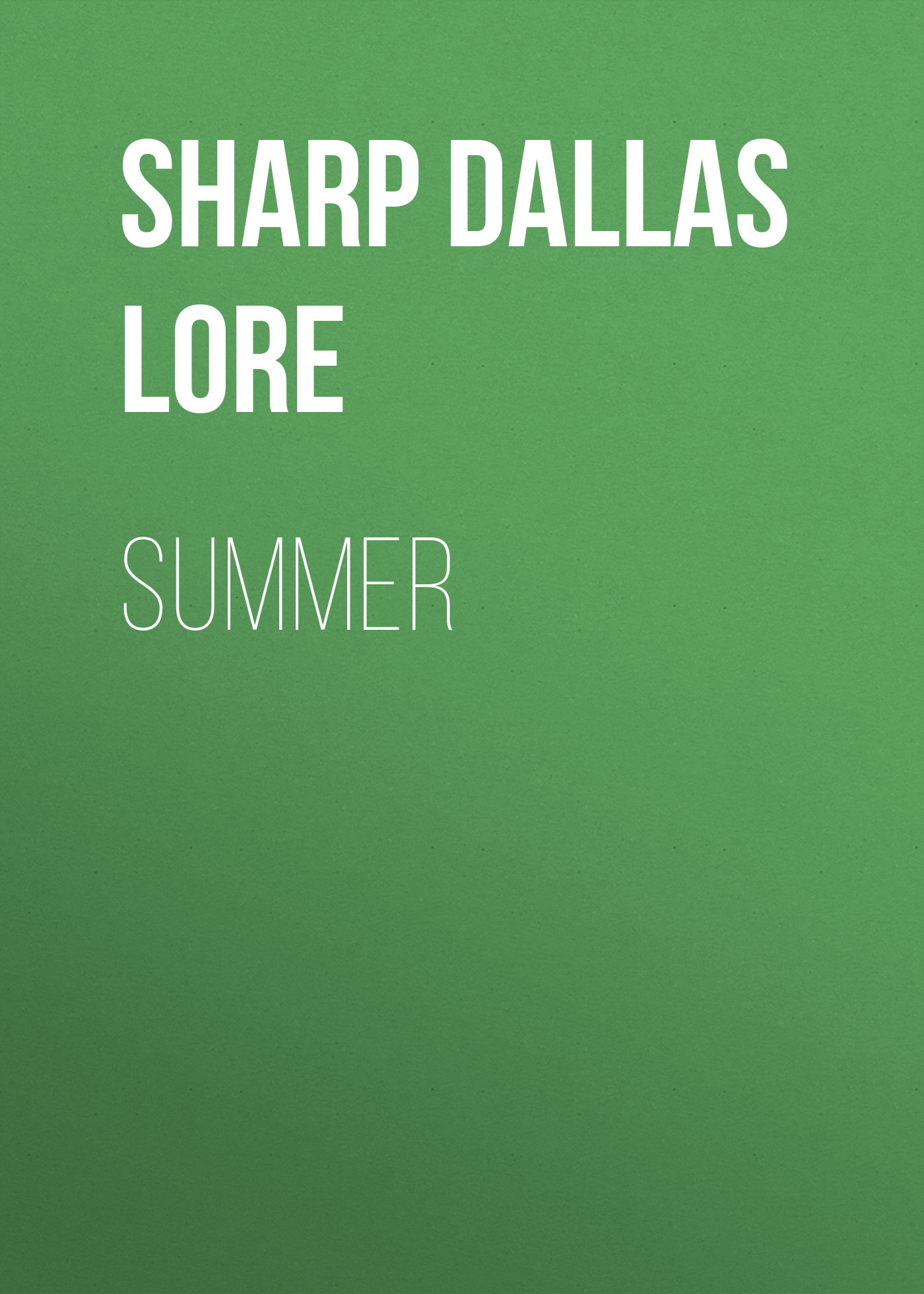 Sharp Dallas Lore Summer
