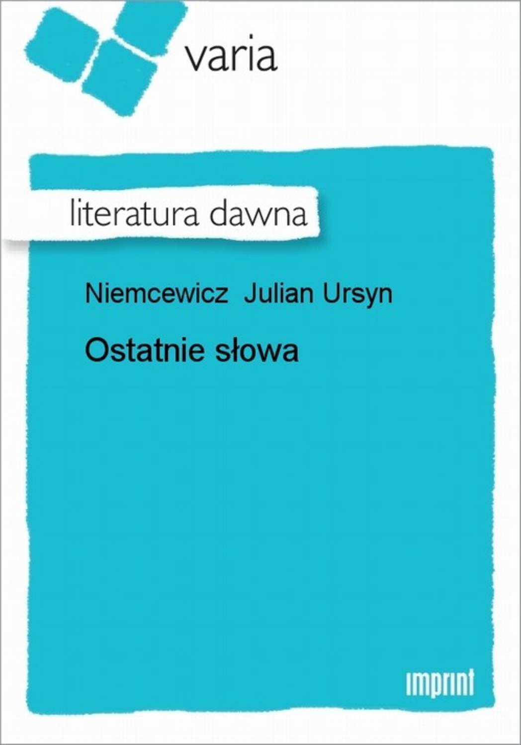 Ostatnie słowa