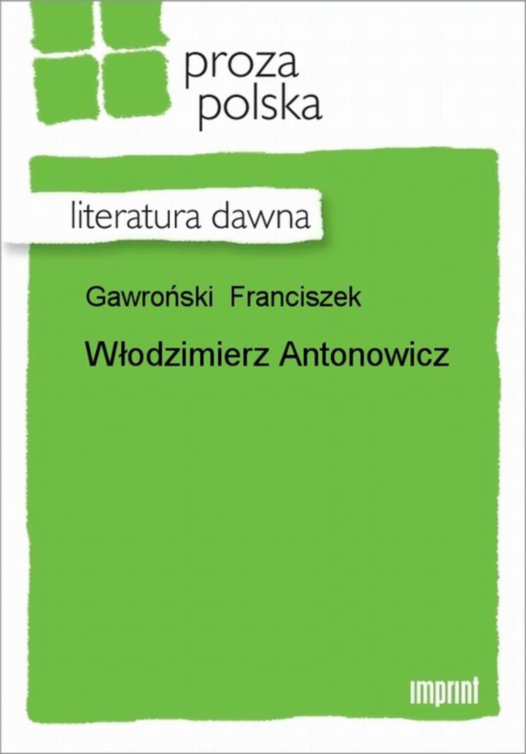 Włodzimierz Antonowicz