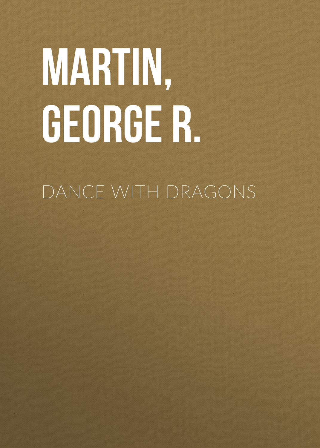 Dance With Dragons