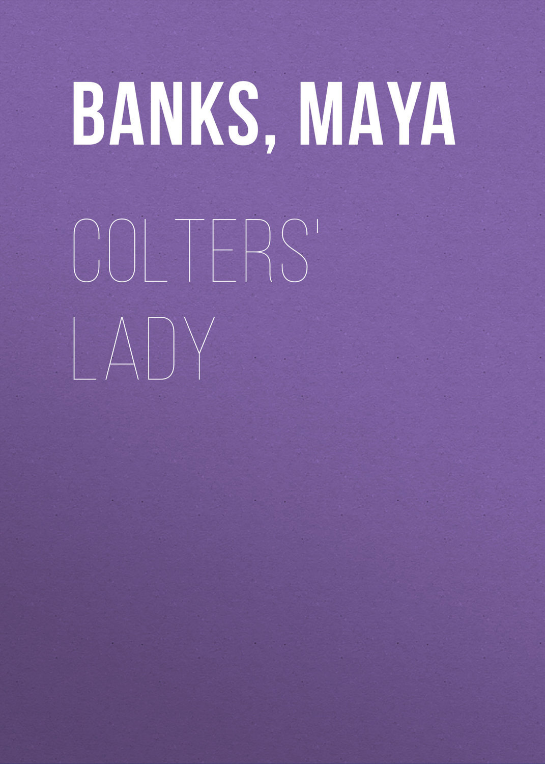 Colters' Lady