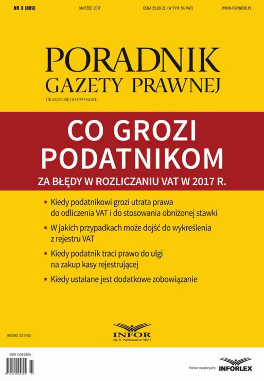 Co grozi podatnikom za błędy w rozliczaniu VAT w 2017 r. (PGP 3/2017)