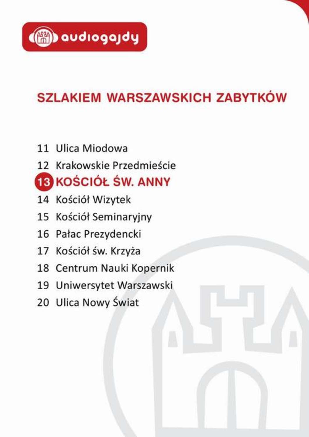 Kościół św. Anny. Szlakiem warszawskich zabytków