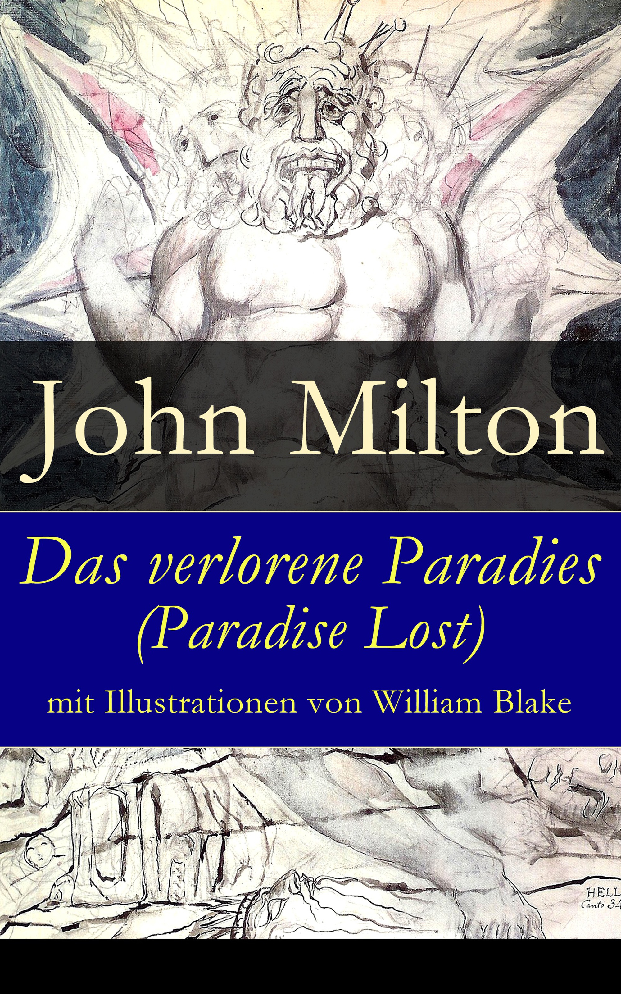 John Laws Milton Das verlorene Paradies (Paradise Lost) mit Illustrationen von William Blake