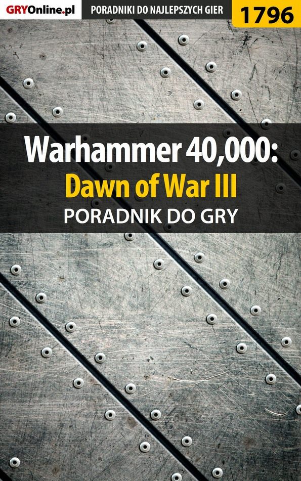 Книга Poradniki do gier Warhammer 40,000: Dawn of War III созданная Jakub Bugielski может относится к жанру компьютерная справочная литература, программы. Стоимость электронной книги Warhammer 40,000: Dawn of War III с идентификатором 57205881 составляет 130.77 руб.
