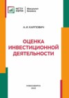 Оценка инвестиционной деятельности