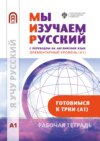 Мы изучаем русский. Элементарный уровень (А1): рабочая тетрадь по русскому языку как иностранному