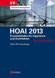 HOAI 2013. Praxisleitfaden für Ingenieure und Architekten