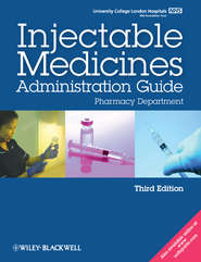 UCL Hospitals Injectable Medicines Administration Guide. Pharmacy Department