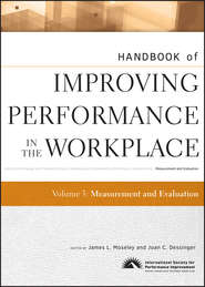 Handbook of Improving Performance in the Workplace, Measurement and Evaluation