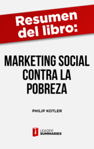 Resumen del libro \"Marketing social contra la pobreza\" de Philip Kotler