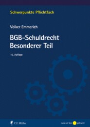 BGB-Schuldrecht Besonderer Teil, eBook