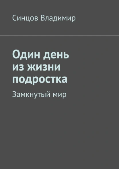 Обложка книги Один день из жизни подростка. Замкнутый мир, Владимир Романович Синцов