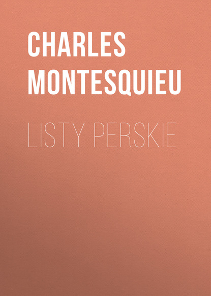 Listy perskie - Charles Montesquieu