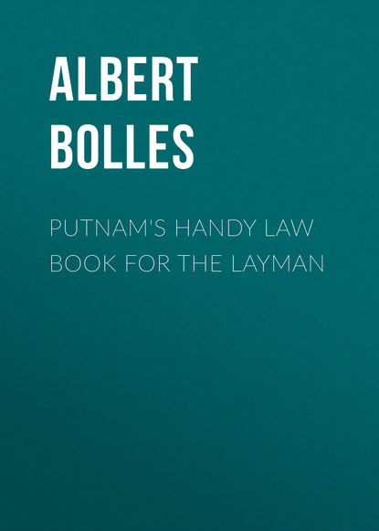 Putnam's Handy Law Book for the Layman