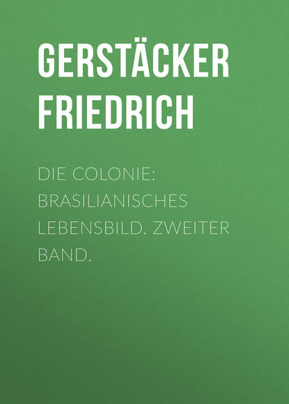 Die Colonie: Brasilianisches Lebensbild. Zweiter Band. (Gerstäcker Friedrich). 