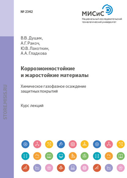 Коррозионностойкие и жаростойкие материалы. Химическое газофазное осаждение защитных покрытий