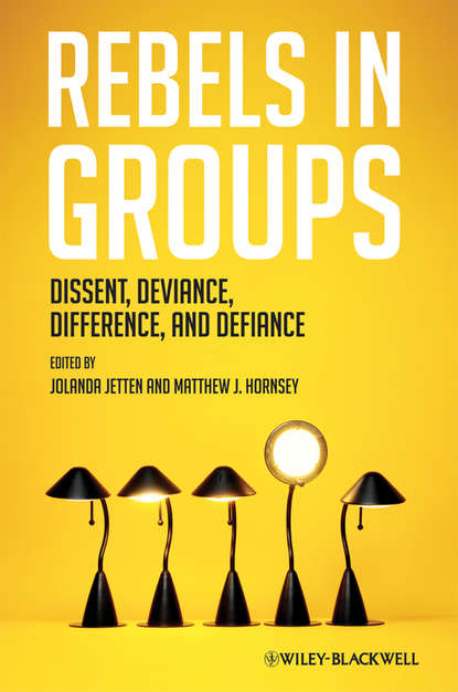 Rebels in Groups. Dissent, Deviance, Difference, and Defiance - Jetten Jolanda