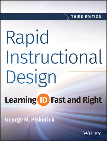 Rapid Instructional Design (George M. Piskurich). 