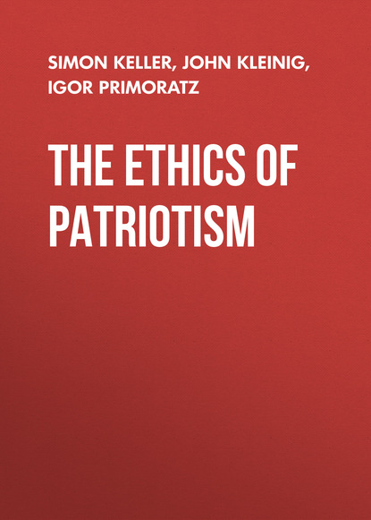 The Ethics of Patriotism (Simon Keller). 