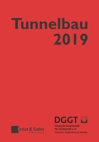 Обложка книги Taschenbuch für den Tunnelbau 2019, Deutsche Gesellschaft für Geotechnik e.V. / German Geotechnical Society