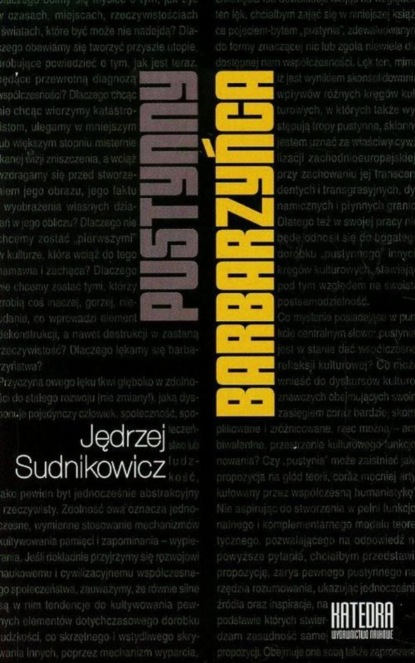 Jędrzej Sudnikowicz - Pustynny barbarzyńca