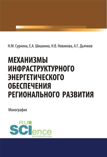 Н. М. Сурнина - Механизмы инфраструктурного энергетического обеспечения регионального развития