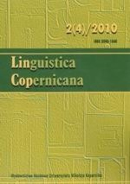 

Linguistica Copernicana 2(4)2010