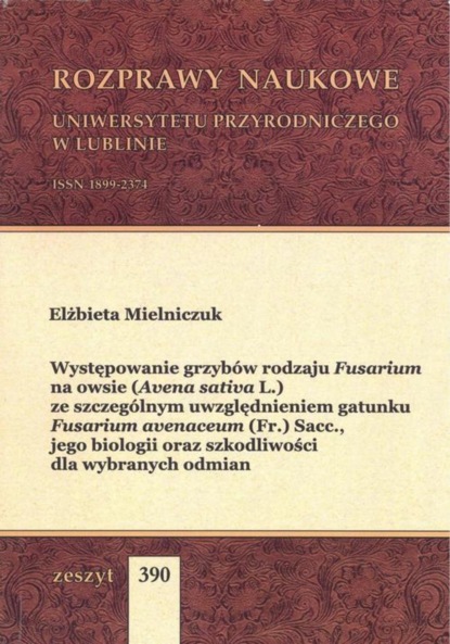 

Występowanie grzybów rodzaju Fusarium