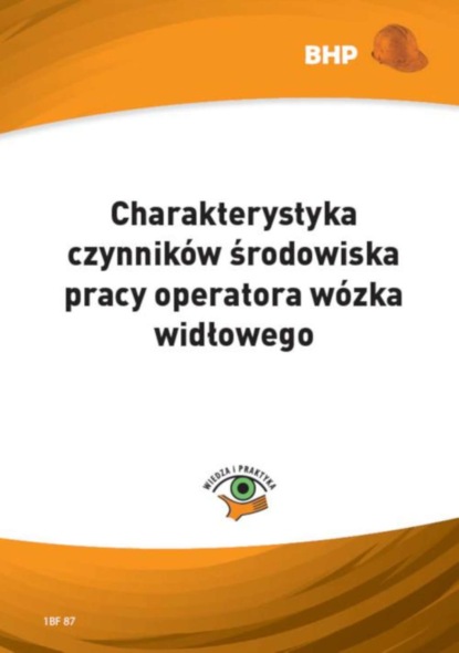 

Charakterystyka czynników środowiska pracy operatora wózka widłowego