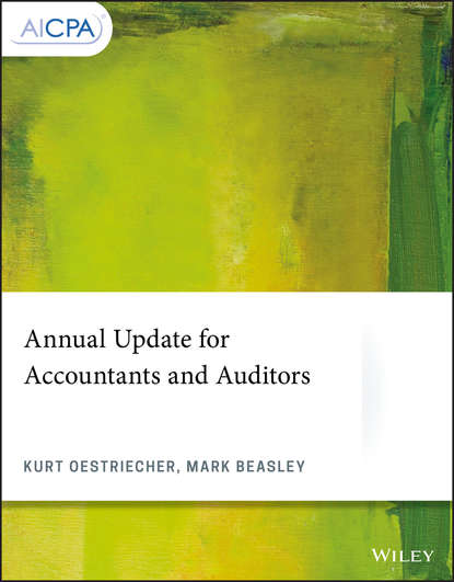 Kurt  Oestriecher - Annual Update for Accountants and Auditors