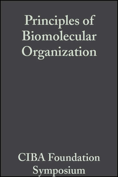 CIBA Foundation Symposium - Principles of Biomolecular Organization