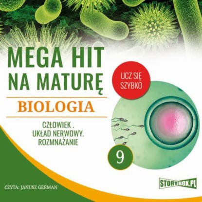 Ксюша Ангел - Mega hit na maturę. Biologia 9. Człowiek. Układ nerwowy. Rozmnażanie