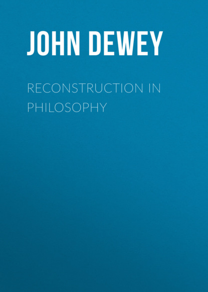 

Reconstruction in Philosophy