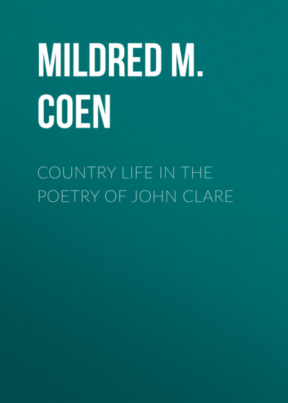 

Country Life in the Poetry of John Clare