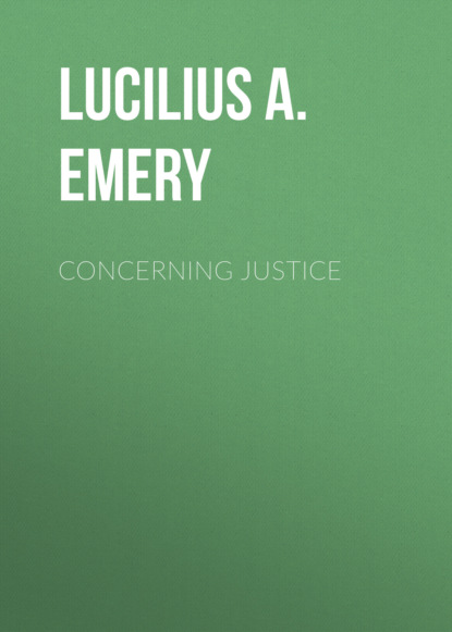 

Concerning Justice