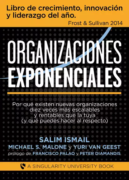 Обложка книги Organizaciones Exponenciales, Salim Ismail