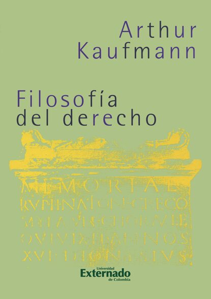 Arthur Kaufman - Filosofía del derecho