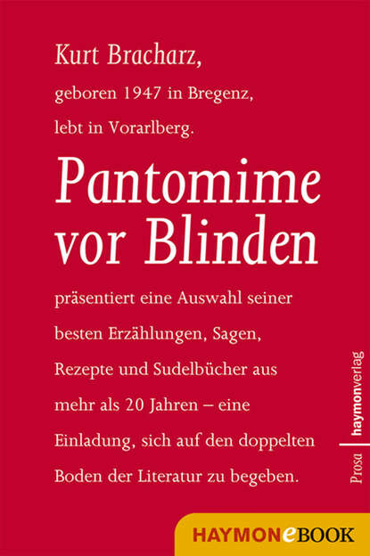 Pantomime vor Blinden (Kurt Bracharz). 