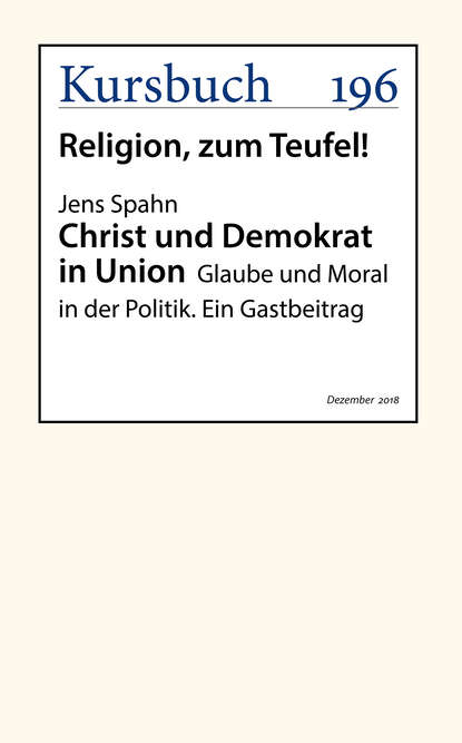 Jens Spahn - Christ und Demokrat in Union