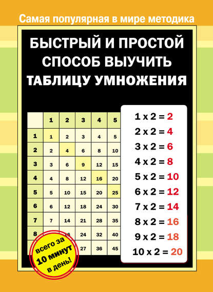 Быстрый и простой способ выучить таблицу умножения (Группа авторов). 2012г. 