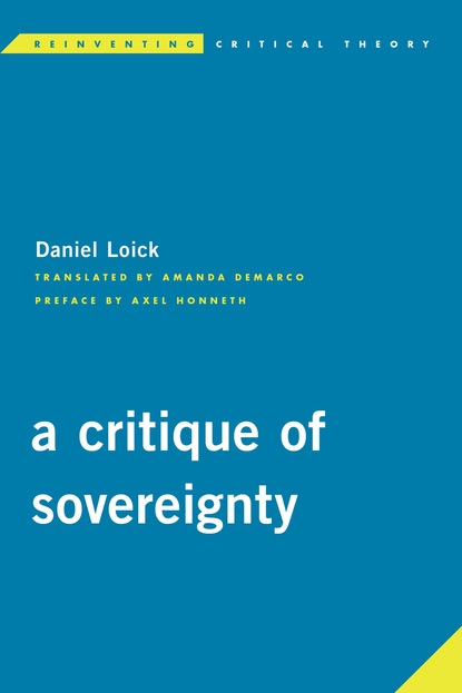 

A Critique of Sovereignty