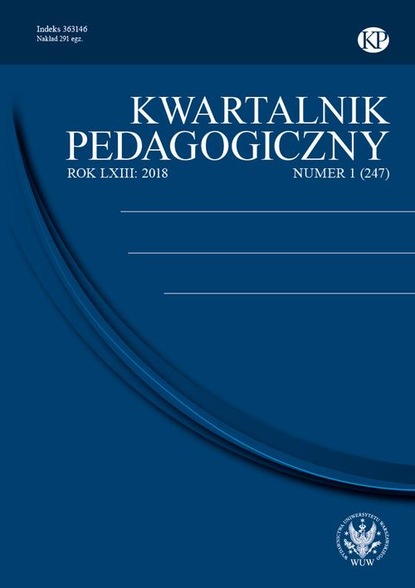

Kwartalnik Pedagogiczny 2018/1 (247)