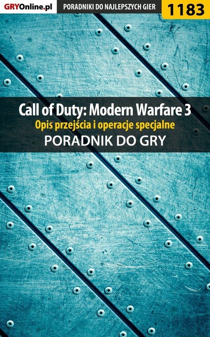 Michał Basta «Wolfen» - Call of Duty: Modern Warfare 3 - opis przejścia i operacje specjalne