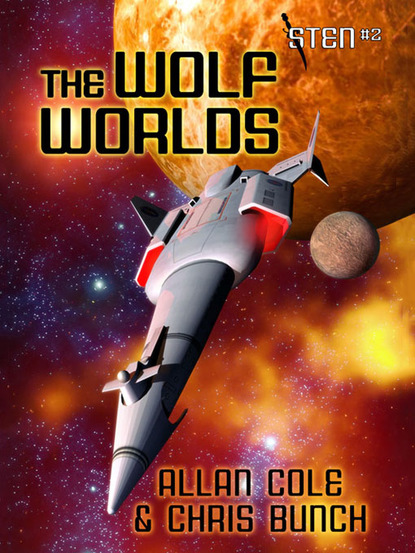 Allan  Cole - The Wolf Worlds (Sten #2)